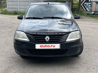 2013 Renault Logan I Рестайлинг, чёрный, 190000 рублей, вид 2