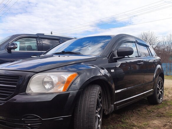 2008 Dodge Caliber I, чёрный, 700000 рублей - вид 1