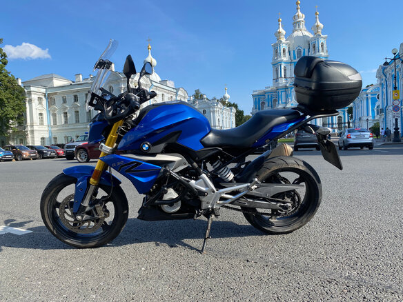 2017 BMW G 310 R, синий, 500000 рублей - вид 4