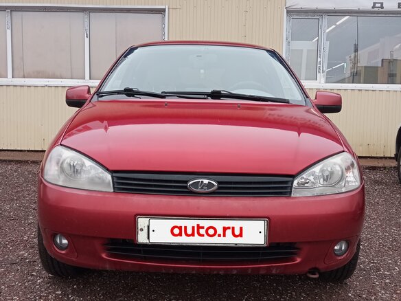 2010 Lada (ВАЗ) Kalina I, красный - вид 2