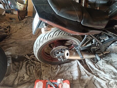 1990 Suzuki Bandit GSF 400, чёрный, 190000 рублей, вид 3