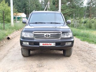 2003 Toyota Land Cruiser 100 Series Рестайлинг 1, серый, 2000000 рублей, вид 3