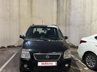 2003 Suzuki Wagon R+ II, чёрный, 200000 рублей, вид 1