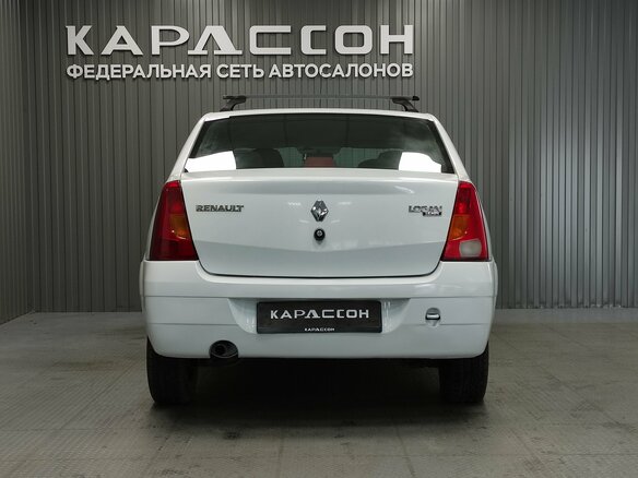 2009 Renault Logan I, белый - вид 3