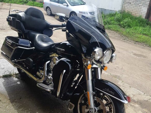 2014 Harley-Davidson Electra Glide, чёрный, 1149000 рублей - вид 1