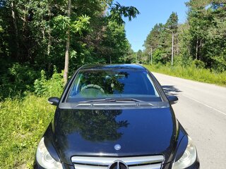 2008 Mercedes-Benz B-Класс 200 I (W245), чёрный, 750000 рублей, вид 2