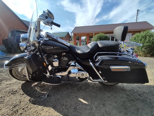 2005 Harley-Davidson Road King, чёрный, 1050000 рублей - вид 11
