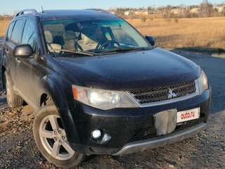 2008 Mitsubishi Outlander II, чёрный, 1150000 рублей, вид 2