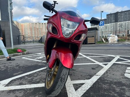2008 Suzuki GSX 1300 R Hayabusa, синий, 799000 рублей, вид 3