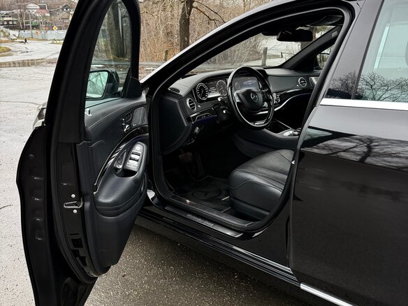 2016 Mercedes-Benz S-Класс 350 CDI BlueTEC Long 9G-TRONIC VI (W222, C217), чёрный, 3800000 рублей - вид 6