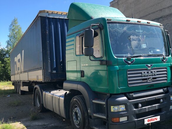 2007 MAN TGA, зелёный, 2500000 рублей - вид 1
