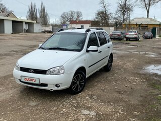 2011 Lada (ВАЗ) Kalina I, белый, 380000 рублей, вид 1