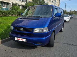 2002 Volkswagen Transporter T4, синий, 2100000 рублей, вид 1
