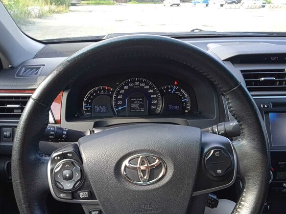 2014 Toyota Camry VII (XV50), серый - вид 10