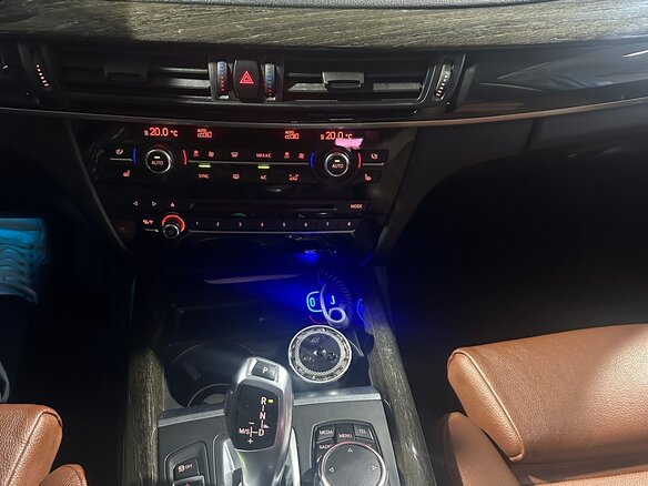 2016 BMW X5 35i III (F15), синий, 2950000 рублей - вид 10