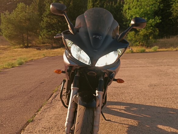 2007 Yamaha FZ6, серый, 470000 рублей