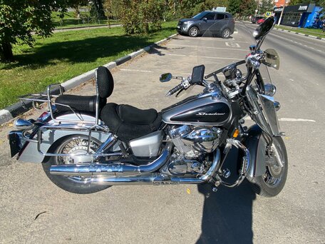 2008 Honda Shadow 750, серебристый, 500000 рублей, вид 1