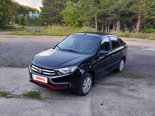 2023 Lada (ВАЗ) Granta I Рестайлинг, чёрный, 880000 рублей, вид 2