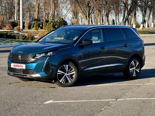 2021 Peugeot 5008 II Рестайлинг, синий, 2560000 рублей, вид 3