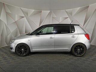 2014 Skoda Fabia II Рестайлинг, серебристый, 565150 рублей, вид 5