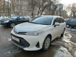 2018 Toyota Corolla Fielder XI (E160, E170) Рестайлинг 2, белый, 1590000 рублей, вид 2