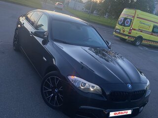 2013 BMW 5 серии 520i VI (F10/F11/F07), чёрный, 1600000 рублей, вид 1