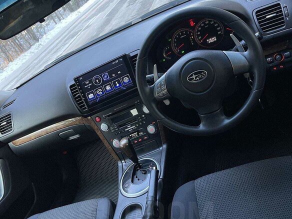 2007 Subaru Legacy IV Рестайлинг, чёрный, 900000 рублей - вид 8