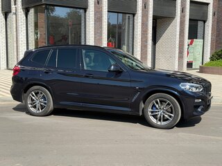 2019 BMW X3 20d xDrive III (G01), синий, 5150000 рублей, вид 4