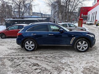 2012 Infiniti FX37 II (S51) Рестайлинг, синий, 2300000 рублей, вид 4