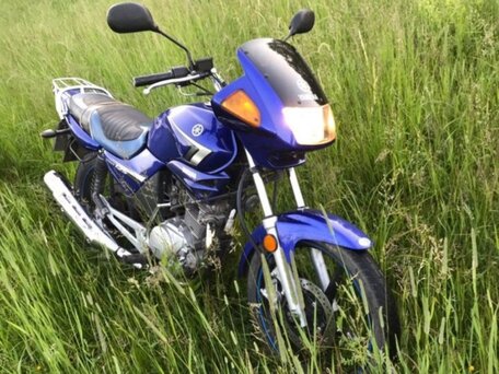 2012 Yamaha YBR125, синий, 160000 рублей, вид 2