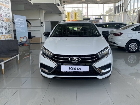 2025 Lada (ВАЗ) Vesta SW I Рестайлинг (NG), серый, 1899000 рублей - вид 1