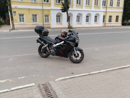 1998 Honda VFR 800, чёрный, 510000 рублей, вид 1