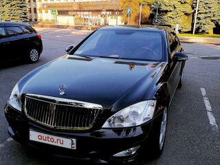 2005 Mercedes-Benz S-Класс 550 Long V (W221), чёрный, 2550000 рублей, вид 2