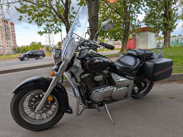 2003 Suzuki Boulevard C50, чёрный, 438000 рублей - вид 2