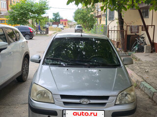 2002 Hyundai Getz I, белый, 290000 рублей, вид 2