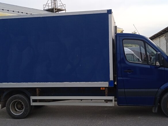 2012 Mercedes-Benz Sprinter, синий, 1600000 рублей - вид 8