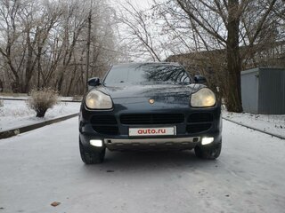2005 Porsche Cayenne S I (955), зелёный, 1600000 рублей, вид 1