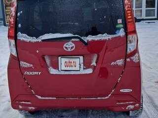 2017 Toyota Roomy I, красный, 1300000 рублей, вид 3