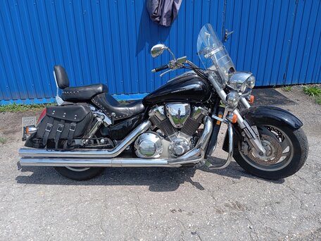 2002 Honda VTX 1800, чёрный, 690000 рублей, вид 1