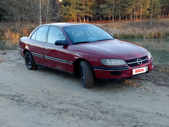 1996 Opel Omega B, красный, 290000 рублей - вид 7