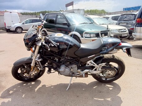 2004 Ducati Monster S4, чёрный, 450000 рублей, вид 2