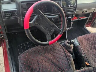1987 Volkswagen Jetta II, красный, 300000 рублей, вид 4