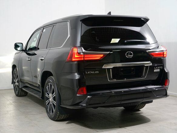 2018 Lexus LX 570 III Рестайлинг 2, чёрный - вид 4