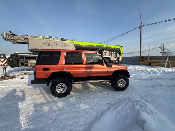 1990 Toyota Land Cruiser Prado 70 Series, оранжевый - вид 32