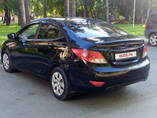 2014 Hyundai Solaris I, чёрный, 860000 рублей, вид 5