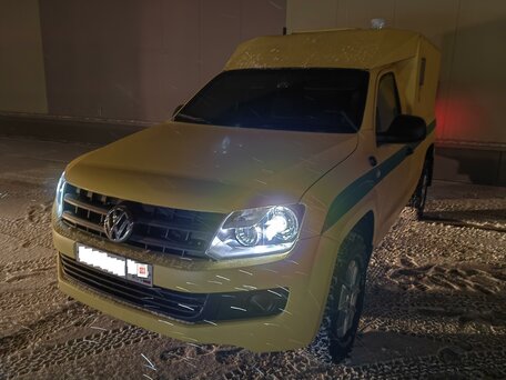 2012 Volkswagen Amarok, бежевый, 7300000 рублей, вид 1