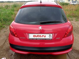 2009 Peugeot 207 I Рестайлинг, красный, 300000 рублей, вид 2
