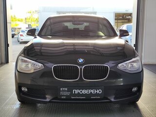 2012 BMW 1 серии 116i II (F20/F21), чёрный, 1219000 рублей, вид 2