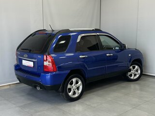 2009 Kia Sportage II Рестайлинг, синий, 930000 рублей, вид 2