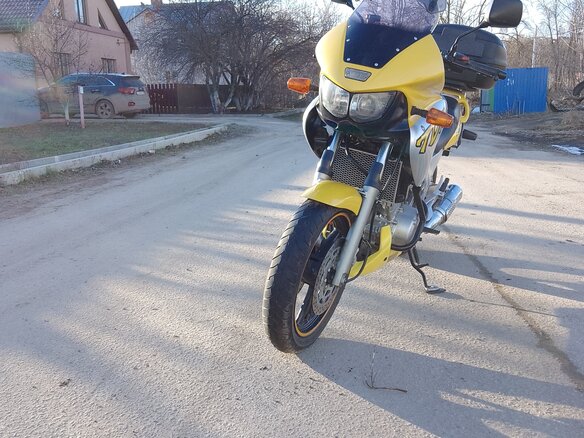 1998 Yamaha TDM850, жёлтый, 370000 рублей - вид 2